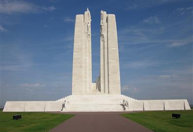Le Mémorial de la bataille de Vimy